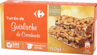 Turrón guirlache cacahuete