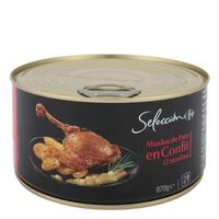 Muslos de pato en confit selección