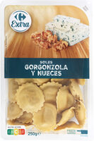 Soles de gorgonzola y nueces