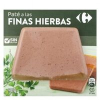 Pate a las finas hierbas