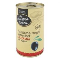 Aceitunas negras manzanilla cacereña