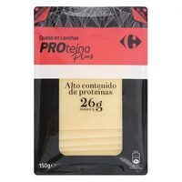 Queso loncha proteína plus