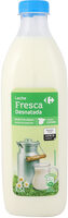 Leche fresca desnatada