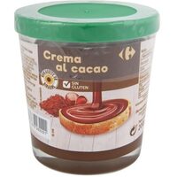 Crema de cacao y avellanas