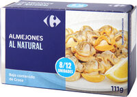 Almejones al natural
