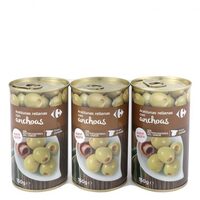 Aceituna manzanilla anchoa s/pote