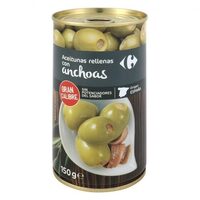 Aceituna manzanilla anchoa gran calibre