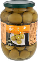 Aceituna verde gordal con hueso