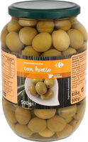 Aceitunas Manzanilla C/Hueso Verde