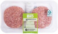 Hamburguesa pollo bio
