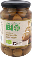 Aceituna De Manzanilla Entera Con Hueso