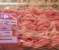 Preparado de carne picada de pavo