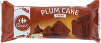 Plum cake cacao