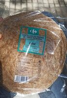 Tortillas de harina de trigo integral
