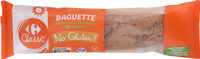 Baguette con semillas sin gluten