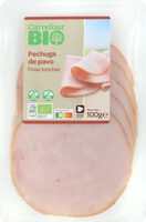 Pechuga de pavo cocida ecológico