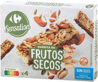 Barrita de frutos secos