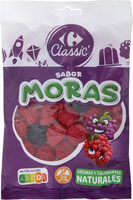 Caramelo de goma moras