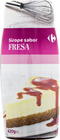 Sirope sabor fresa