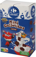 Minigalletitas cacao