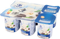 Yogur griego vainilla