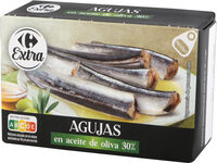 Agujas en aceite de oliva 30%