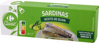 Sardinas en aceite de oliva