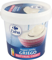 Yogur griego natural light