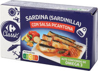 Sardina con salsa picantona