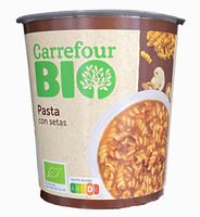 Pasta con setas