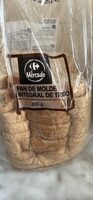 Pan de molde integral