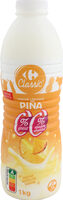 Yogur líquido piña sin azúcares