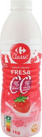Yougurt líquido fresa carrefour