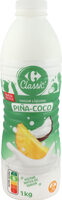 Yogur líquido piña y coco