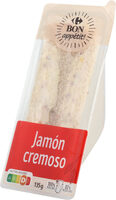 Sandwich jamón cremoso