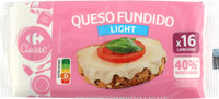 Queso fundido light