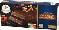 Turrón De Chocolate Y Caramelo
