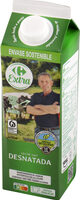 Leche desnatada