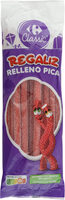 Regaliz relleno pica