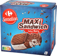 Maxi Sandwich Duo Sabor Nata