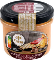 Mousse De Escalivada Con Anchoas
