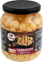 Garbanzos con trufa