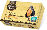 Mejillones de las rías en escabeche 8/12
