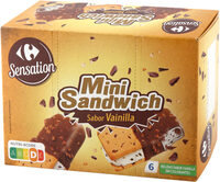 Mini sandwich duo vainilla cookie