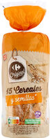 Pan 15 Cereales y semillas