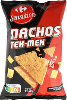 Nachos tex mex sabor queso
