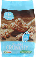 Muesli crunchy 0% azúcares
