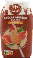 Azúcar moreno de caña integral