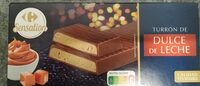 Turrón de dulce de leche