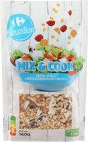 Mix and cook, frutos secos y frutas deshidratadas con coco